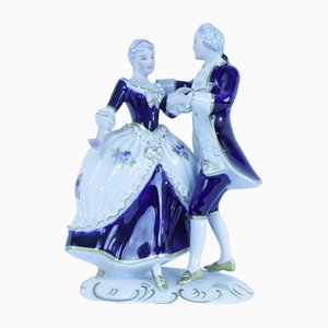 Figurine in Porcelain from Royal Dux, 1970s, Set of 2