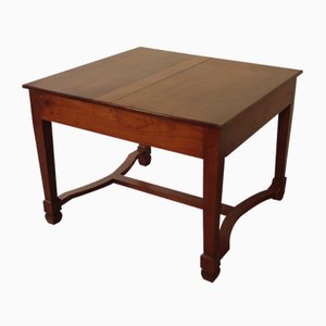 Antique Liberty Italian Solid Rosewood Extendable Dining Table, 1920s