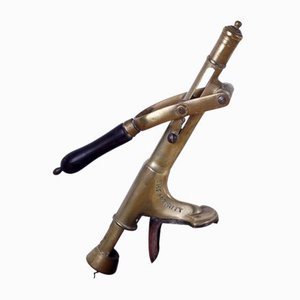 Brass Bench Corkscrew from Merritt