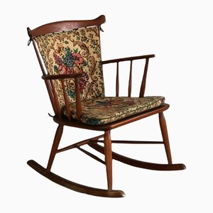 Vintage Wooden Rocking Chair by Farstrup for Farstrup Møbler