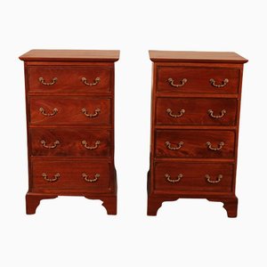 19th Century Mahogany Bedside Table or Sofa Tables, Set of 2