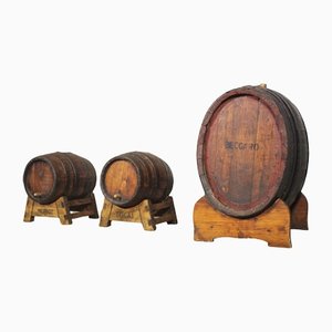 Wine Barrels, 1950s, Set of 3