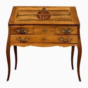 Louis XV Walnut and Marquetry Secretaire, 1750s