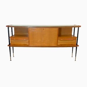 Serving Bar with Inlay at the Base and Under Top, 1950s