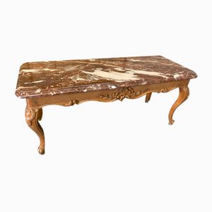 French Marble Top Coffee Table