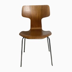Modell 3103 Hammer Chair von Arne Jacobsen für Fritz Hansen, 1960er