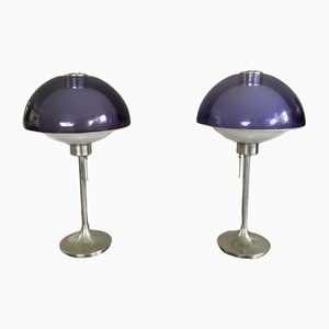 Space Age Table Lamp, France, 1970, Set of 2