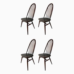 Vintage Scandinavian Style Quaker 365 Dining Chairs by Lucian Ercolani for Ercol, Set of 4, 1960s