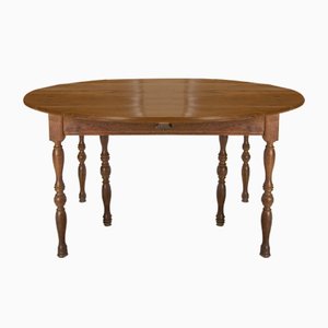 19th Century French Oak Extendable Dining Table