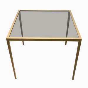 Mid-Century German Glass Side Table from United Workshops