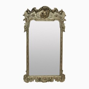 Specchio in stile Queen Anne argentato, anni '30