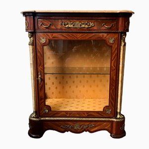 Napoleon III Wood & Glass Showcase