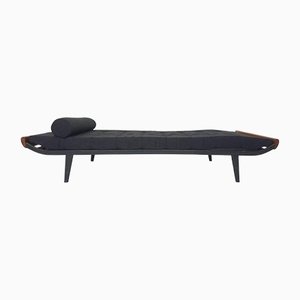 Black Cleopatra Daybed by A.R. Cordemeyer for Auping, The Netherlands, 1953