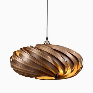 Veneria Walnut Hanging Lamp by Manuel Döpper for Gofurnit