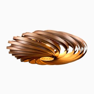 Veneria Walnut Ceiling Lamp by Manuel Döpper for Gofurnit