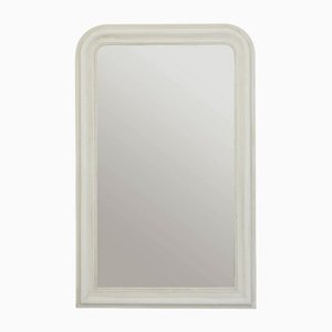 Louis Philippe Mirror in White