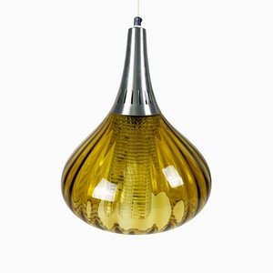 Glass Pendant Light by Carl Fagerlund for Orrefors, 1960s