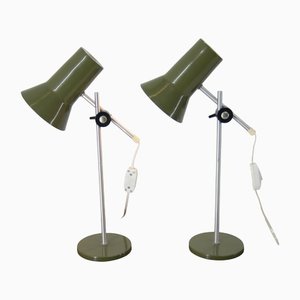 Mid-Century Danish Table Lamps, 1960s, Set of 2