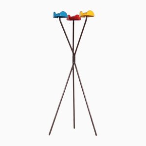 Colorful Coat Rack by Enzo Mari for Danese, Italy, 1960s