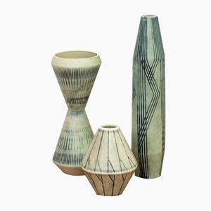 Vases by Carl-Harry Stålhane from Rörstrand, Set of 3