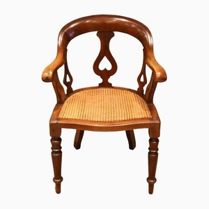 Walnut Cane Seat Chair