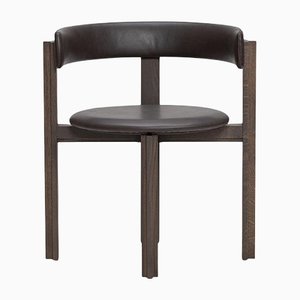 Principal Dining Wood Chair City Character by Bodil Kjær for Joe Colombo