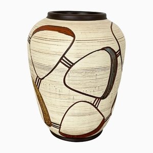 Abstract German Colorful Ceramic Pottery Vase by Franz Schwaderlapp for Sawa, 1950s