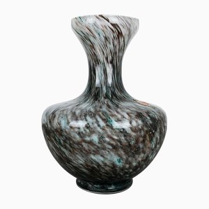 Extra große italienische Vintage Pop Art Florence Vase aus Opalglas, 1970er