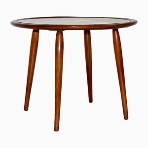 Table Basse ou Table d'Appoint Circulaire par Max Kment pour Kunstgewerbliche Werkstätten, 1950s