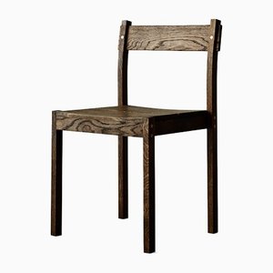 Chaise de Salle à Manger Thibault (Chêne Foncé) par Eberhart Furniture