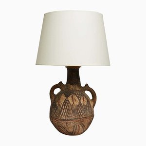 Tribal Terracotta Table Lamp