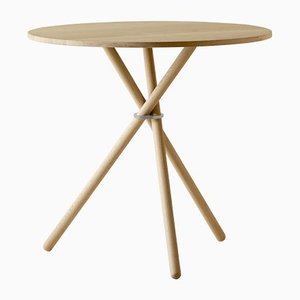 Aldric Café Table (Light Oak) by Eberhart Furniture