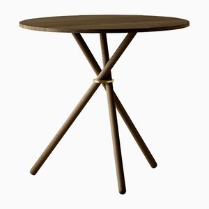 Aldric Café Table (Dark Oak) by Eberhart Furniture