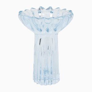 Finnish Water Lily Vase by Aimo Okkolin for Riihimäki Glass Oy