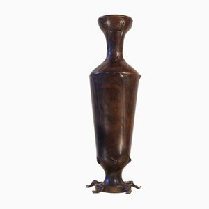 Vase en Bronze par Jean Désiré Ringel Dillzach, France, 1880s