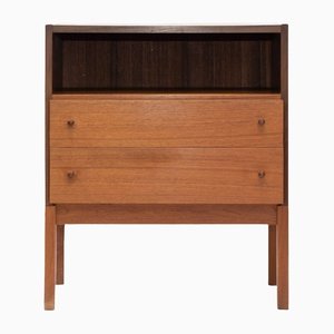 Small Teak Dresser with Two Shops