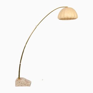 Bow Floor Lamp with Marble Base from Hustadt Leuchten, 1960s