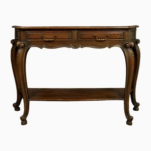 Louis XV Walnut Console Table
