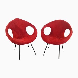Space Age Polish Ufo Chair, 1970s, Set of 2