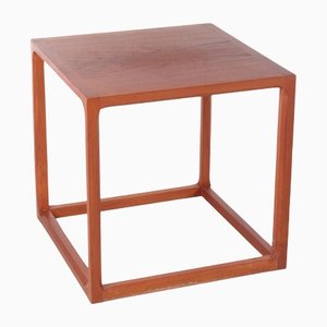Table d'Appoint Cube par Aksel Kjersgaard, Danemark, 1950s