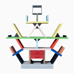 Carlton Library by Ettore Sottsass for Memphis Milano, 1981