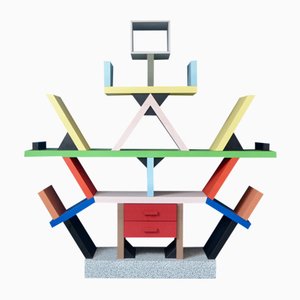 Carlton Library by Ettore Sottsass for Memphis Milano, 1981