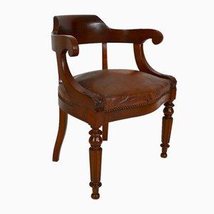 Fauteuil de Bureau Style Napoléon III, 1880