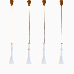 Ceiling Lamps by Fontana Arte, Italy, 1965, Set of 4
