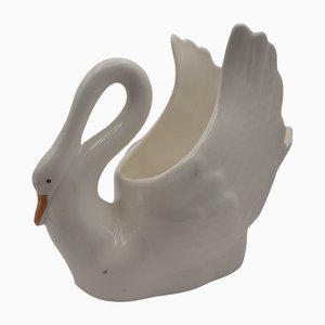 Vintage Porcelain Swan