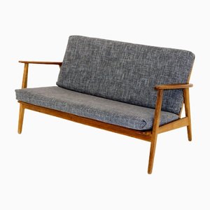 Teak 2-Sitzer Sofa, Schweden, 1960