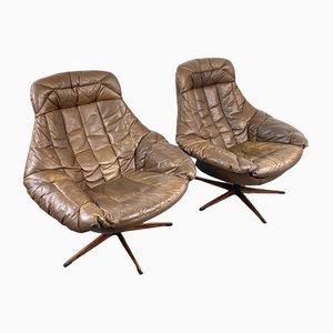 Lounge Chairs by Henry Walter Klein for Brramin Mörile, Mörk, Set of 2