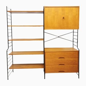Mid-Century String Freestanding Wall Unit from WHB