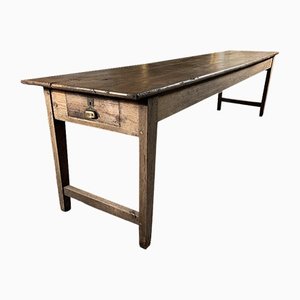 Antiker französischer Tisch aus Eschenholz