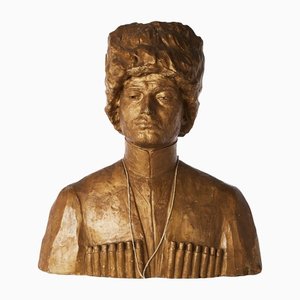 Cossack Bust, Russia, 1909